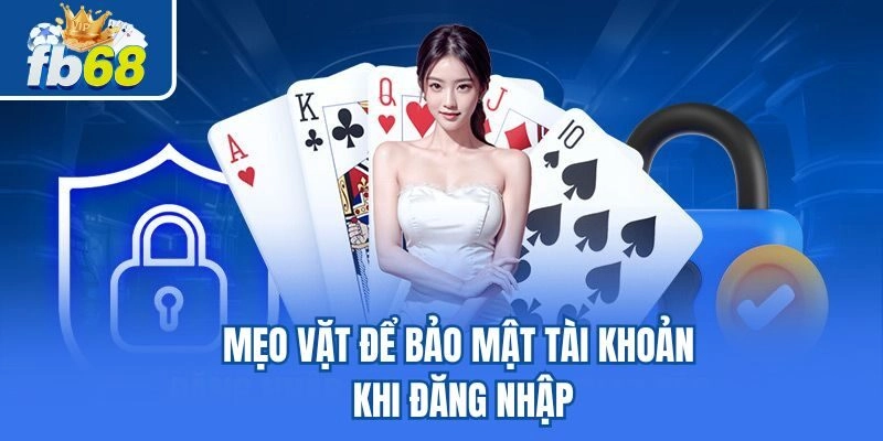 Mẹo vặt để bảo mật tài khoản khi đăng nhập