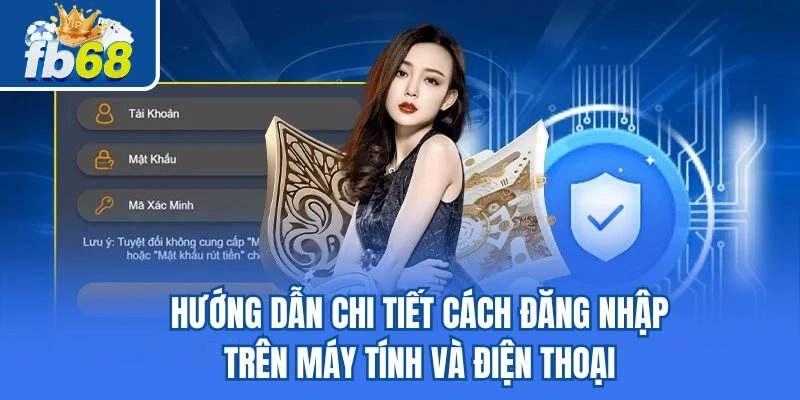 Hướng dẫn chi tiết cách đăng nhập trên máy tính và điện thoại